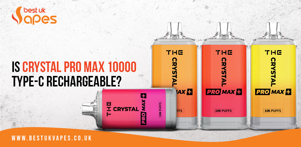 Is Crystal Pro Max 10000 Type-C Rechargeable? Is Crystal Pro Max 10000 Type-C Rechargeable?