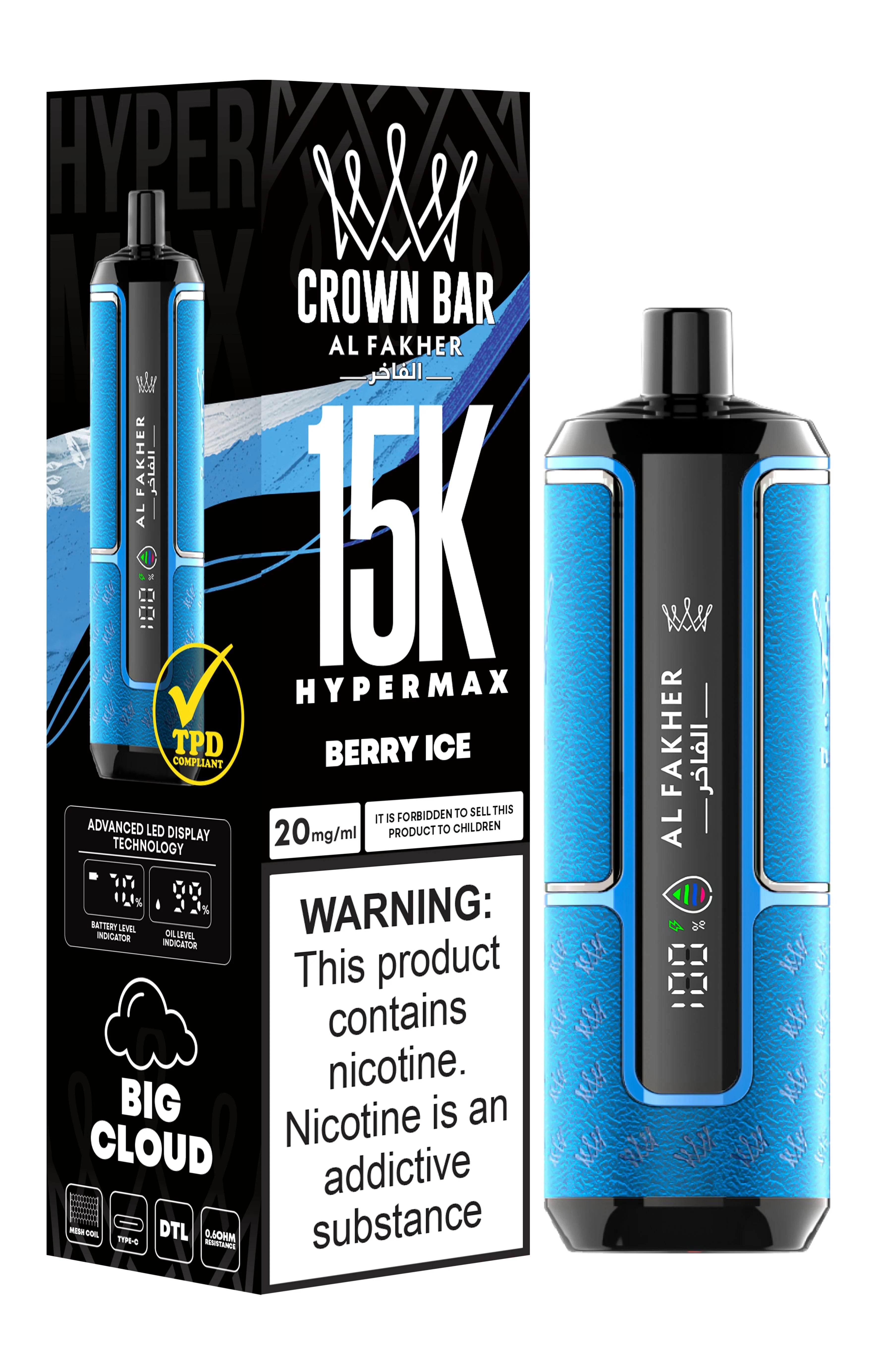 elfbar elfa master akku AL FAKHER 10ml/20mg Salts Vape Refills Bulk Buy Wholesale main image 1