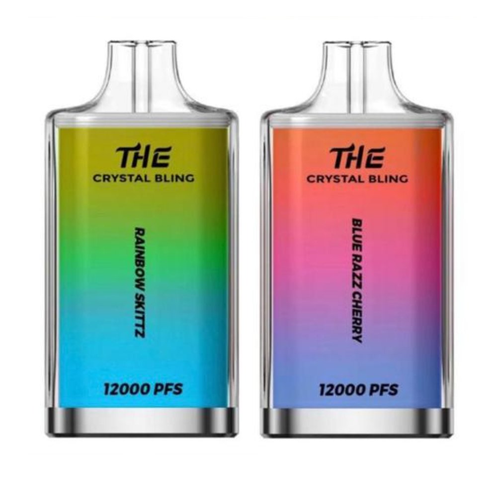 The Crystal Bling 12000 Disposable Vape | Pack of 10 | Vapeclubuk The Crystal Bling 12000 Disposable Vape | Pack of 10 | Vapeclubuk