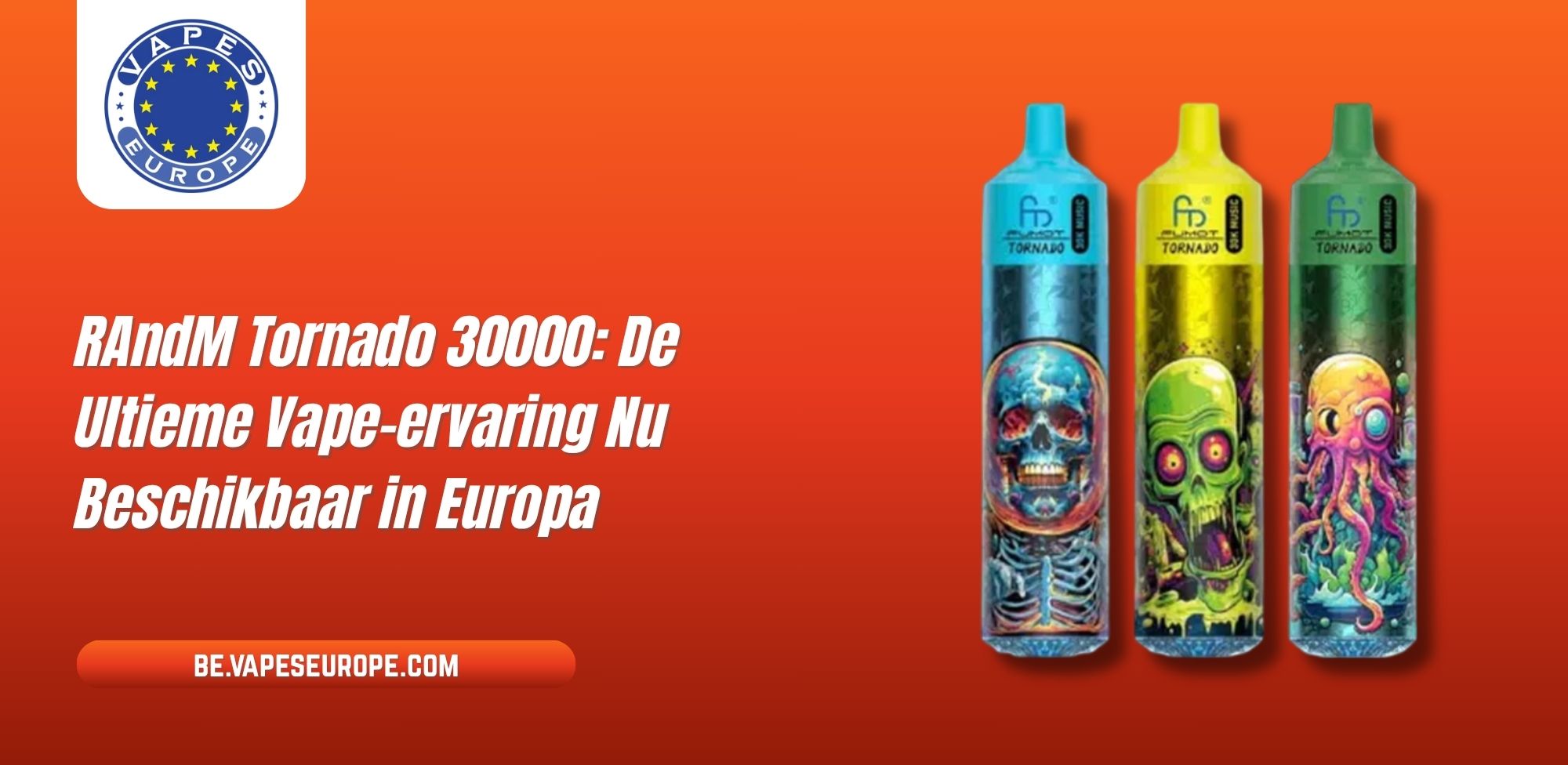 RAndM Tornado 30000: De Ultieme Vape-ervaring Nu Beschikbaar in Europa