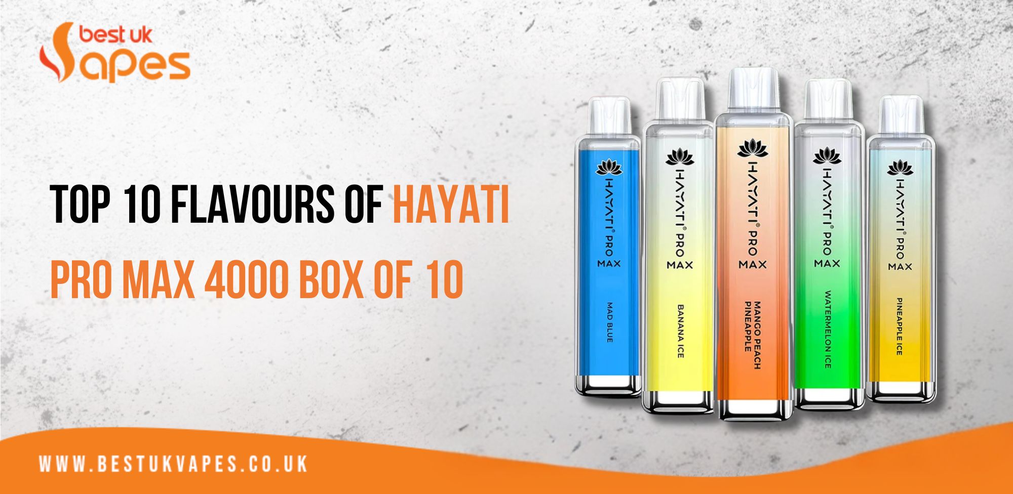 flavours of Hayati Pro Max 4000