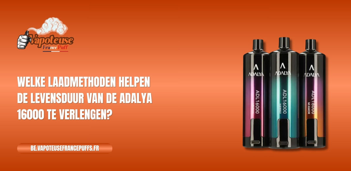 Welke laadmethoden helpen de levensduur van de Adalya 16000 te verleng