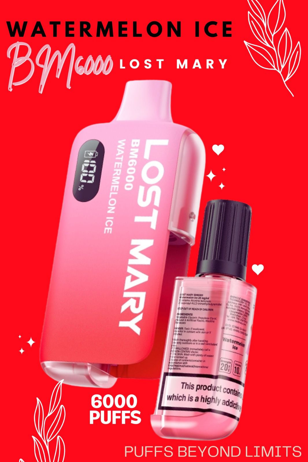 Lost Mary 6000 | 16+ Flavours | 9.99 Only Lost Mary 6000 | 16+ Flavours | 9.99 Only