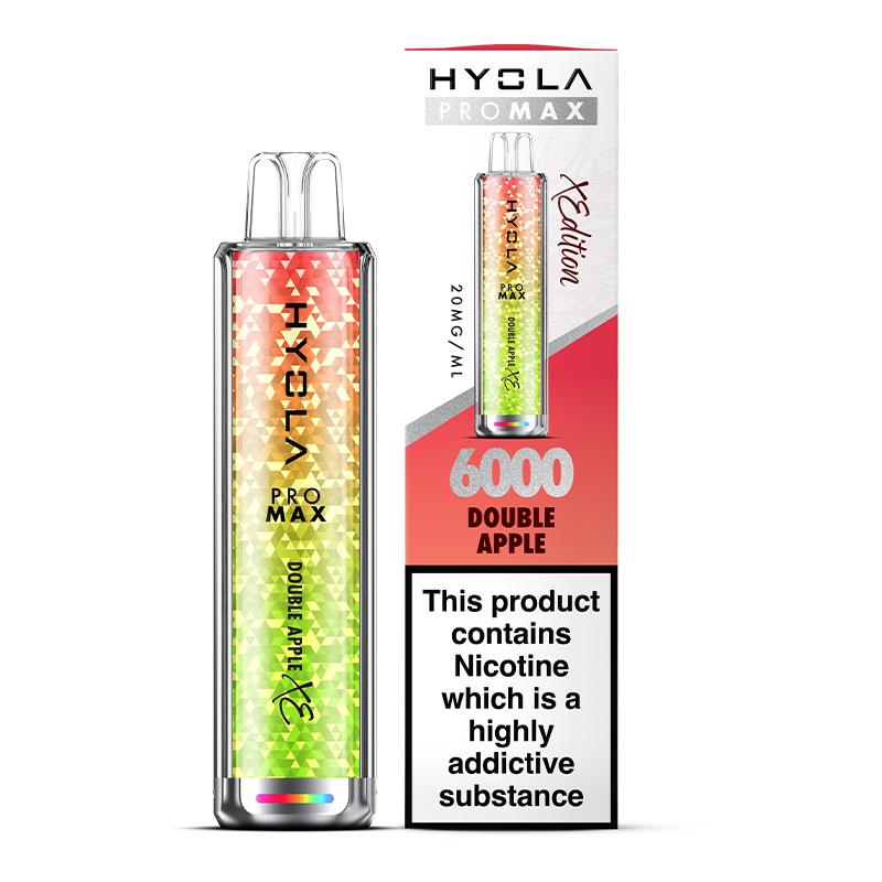 Hyola Pro Max 6000 Box of 10 - 2mg nicotine | 22+ Flavours Hyola Pro Max 6000 Box of 10 - 2mg nicotine | 22+ Flavours