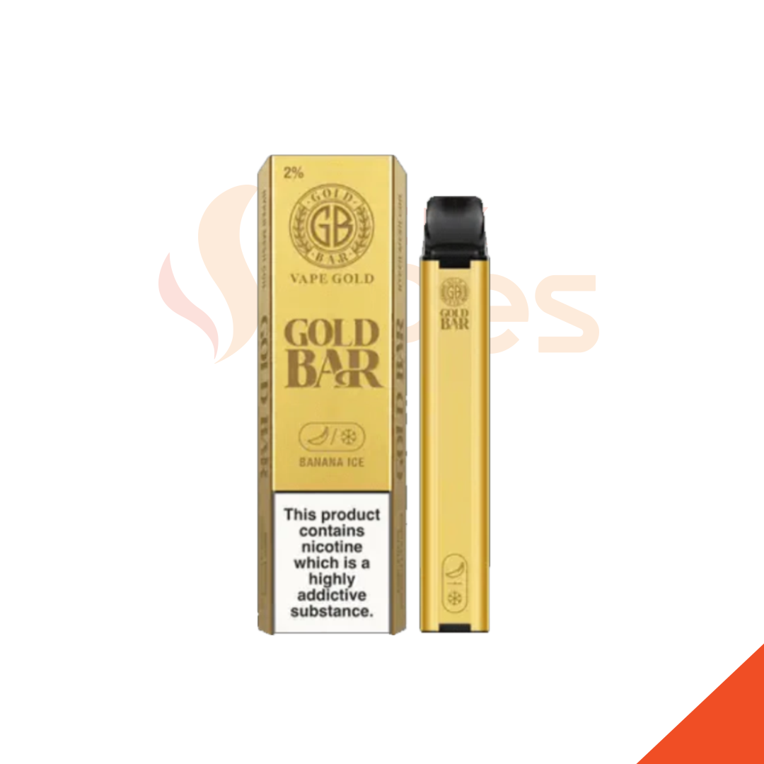 Buy Gold Bar 600 Puffs Disposable Vape - Best UK Vapes