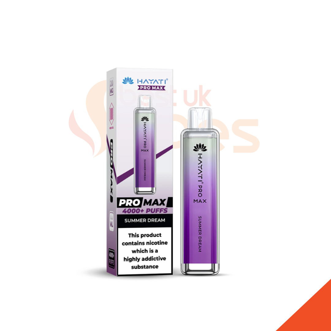 Hayati Pro Max 4000 | 62+ Thrilling Flavours | Now £10.99