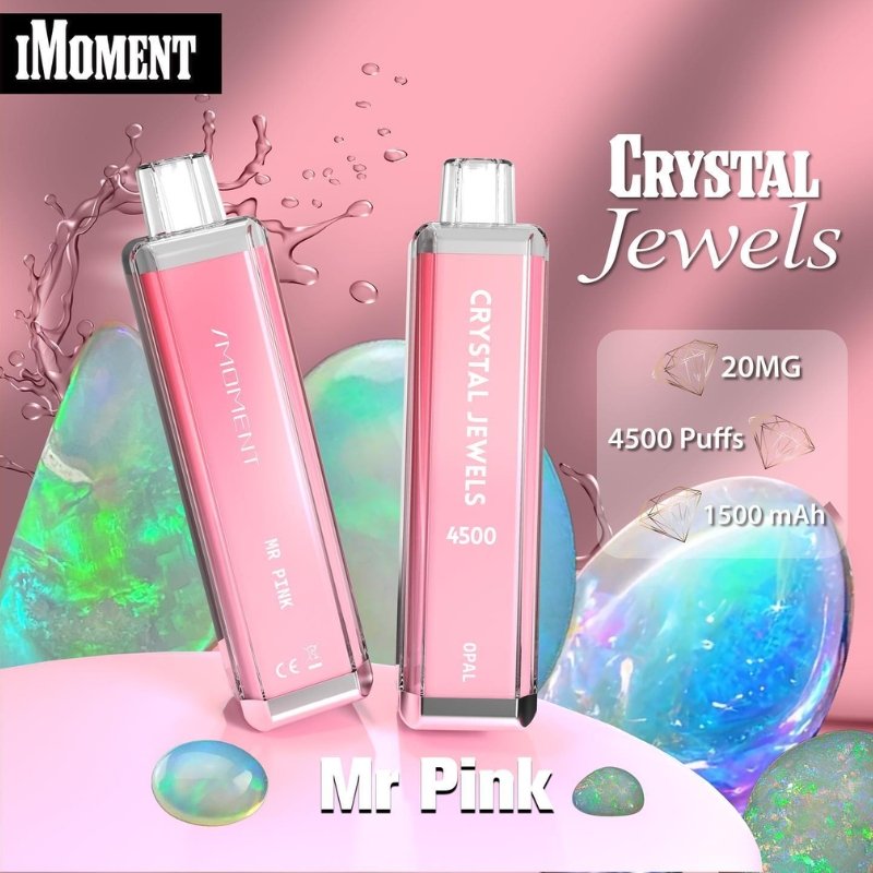 Crystal Jewels 4500 Disposable Vape Pod Puff Bar Device vapeclubuk.co.uk