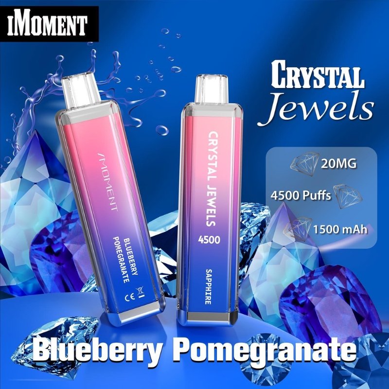 Crystal Jewels 4500 Disposable Vape Pod Puff Bar Device vapeclubuk.co.uk