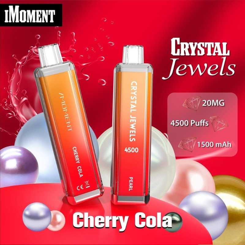 Crystal Jewels 4500 Disposable Vape Pod Puff Bar Device vapeclubuk.co.uk