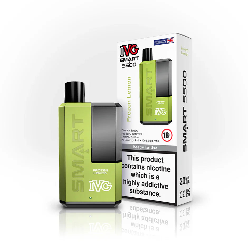 ivg air 2 in 1 pods IVG Smart 5500 Box of 5 | 30+ Flavours