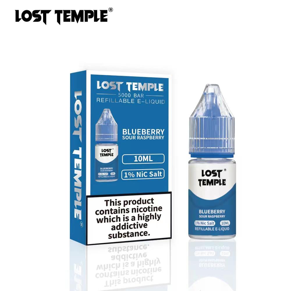 Lost Temple Nic Salts 10ml - Box of 10 vapeclubuk.co.uk