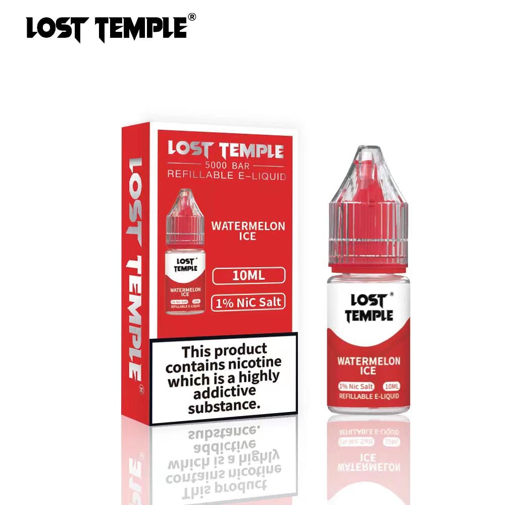 Lost Temple Nic Salts 10ml - Box of 10 vapeclubuk.co.uk