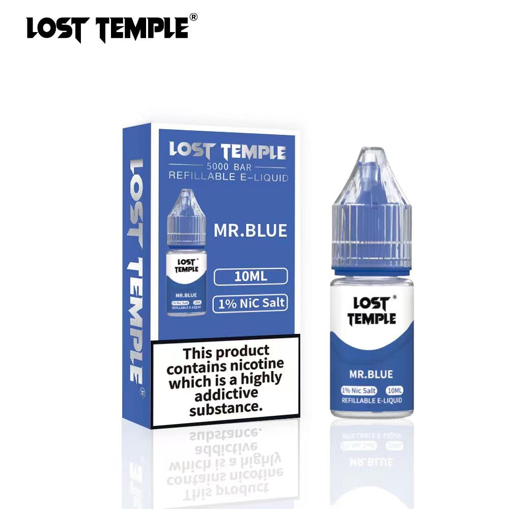 Lost Temple Nic Salts 10ml - Box of 10 vapeclubuk.co.uk