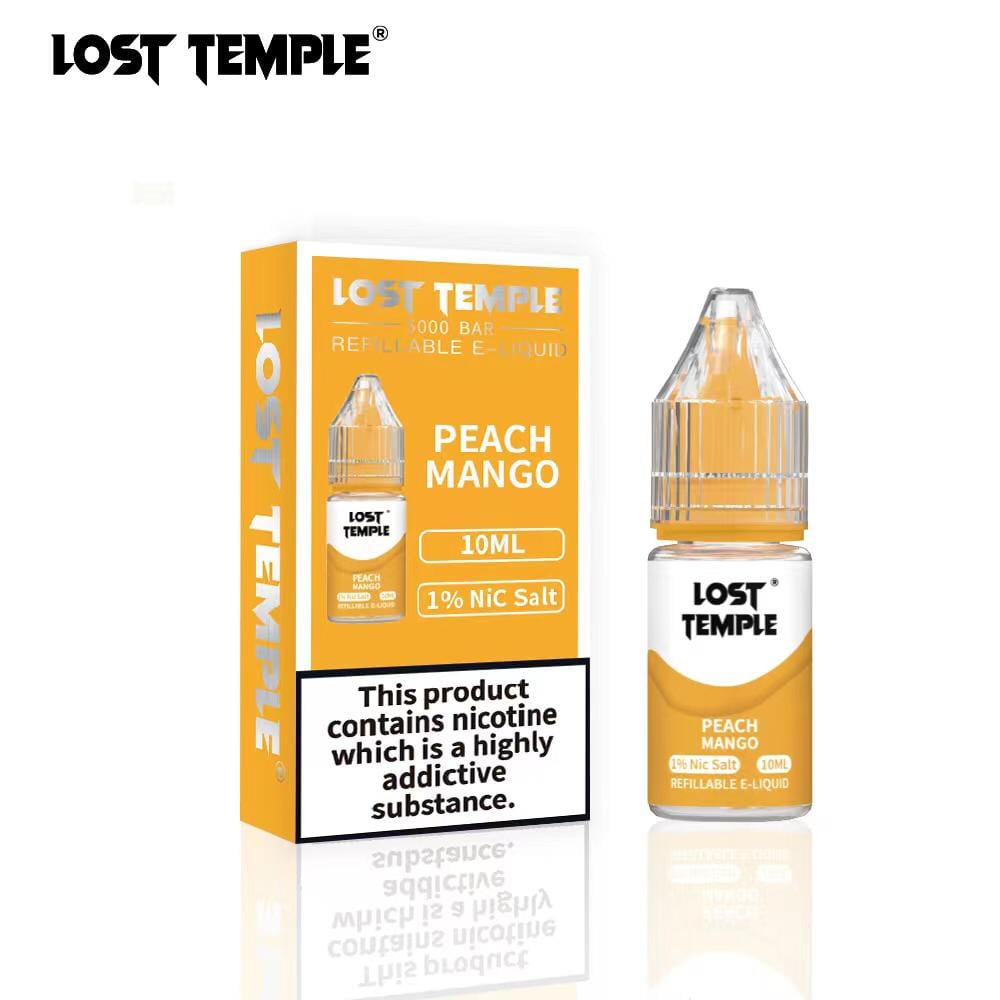 Lost Temple Nic Salts 10ml - Box of 10 vapeclubuk.co.uk