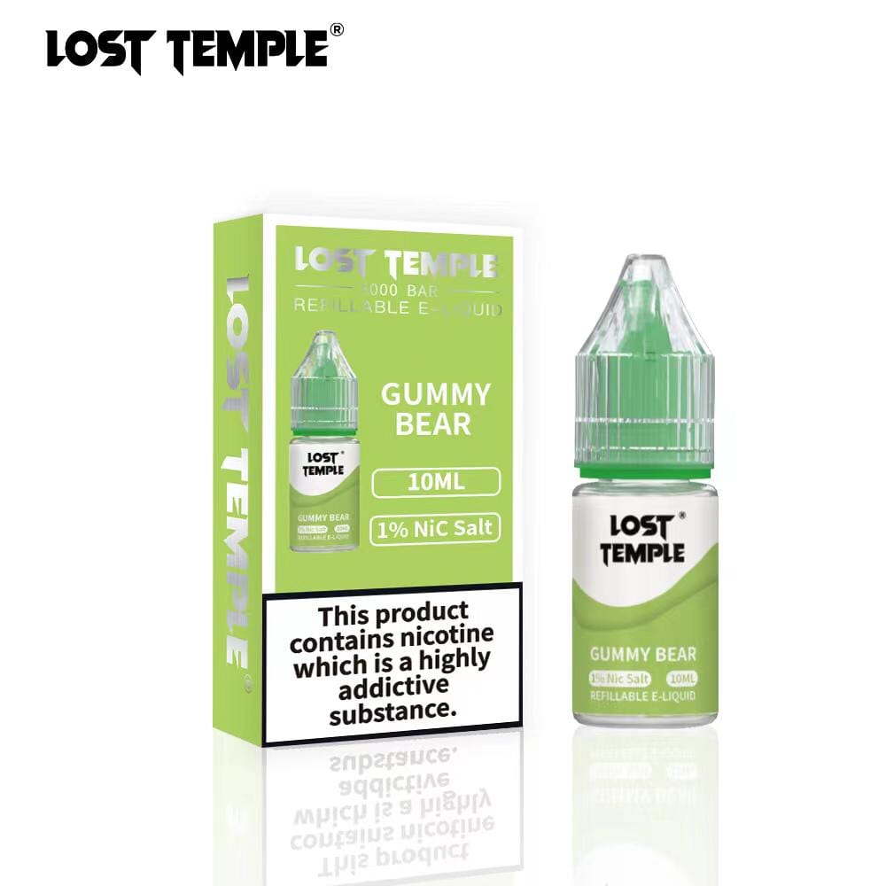 Lost Temple Nic Salts 10ml - Box of 10 vapeclubuk.co.uk