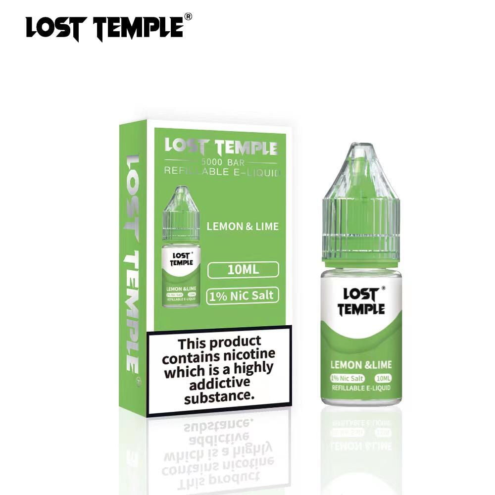 Lost Temple Nic Salts 10ml - Box of 10 vapeclubuk.co.uk