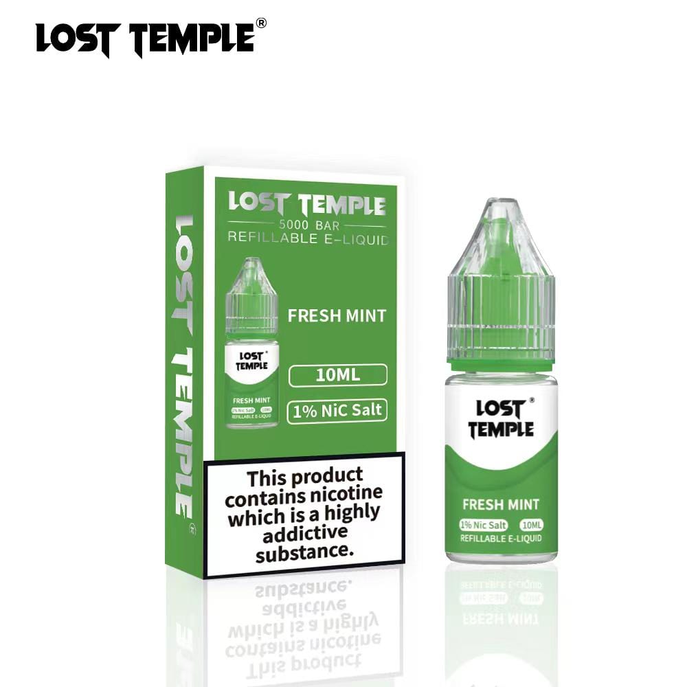 Lost Temple Nic Salts 10ml - Box of 10 vapeclubuk.co.uk