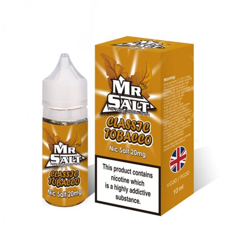 Mr Salts 10ml Nic Salt Box of 10 vapeclubuk.co.uk