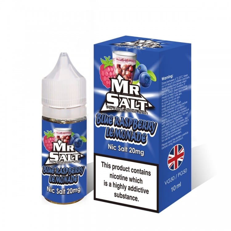 Mr Salts 10ml Nic Salt Box of 10 vapeclubuk.co.uk