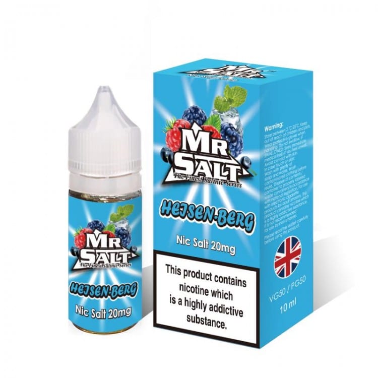 Mr Salts 10ml Nic Salt Box of 10 vapeclubuk.co.uk