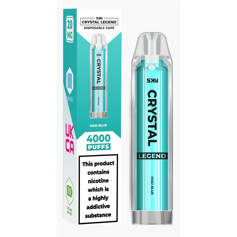 Crystal Legend 4000 Puffs Disposable Vape Crystal Legend 4000 Puffs Disposable Vape