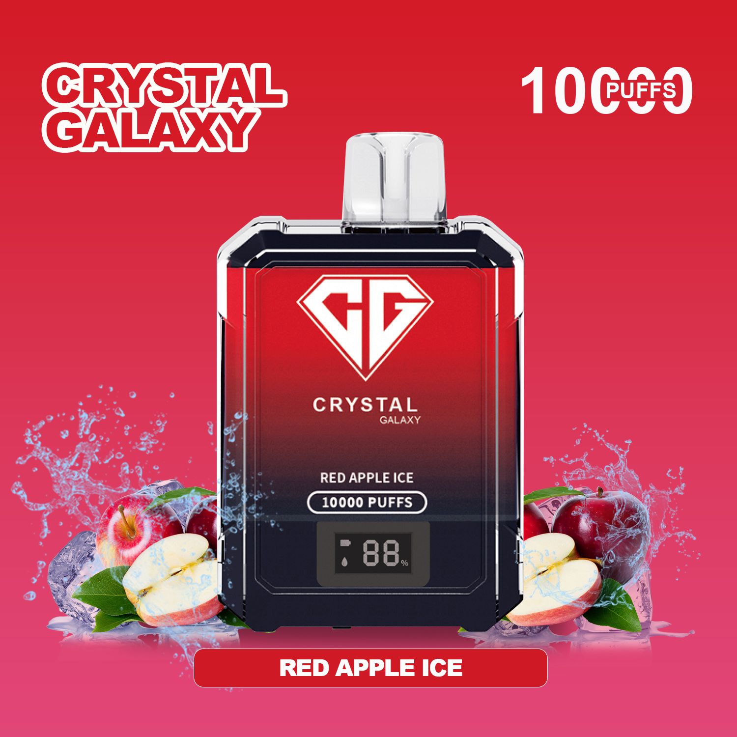 Crystal Galaxy 10000 Puffs Disposable Vape Pod Box of 10 - #Simbavapeswholesale#