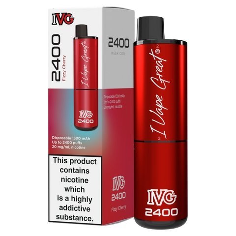 ivg 2400 box of 10 IVG 2400 Disposable Vape - (Box Of 5)