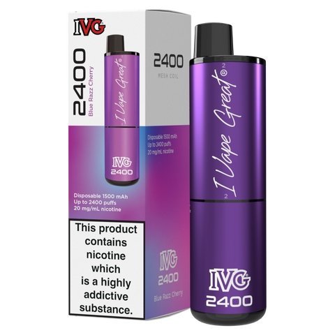 IVG 2400 Disposable Vape - (Box Of 5)