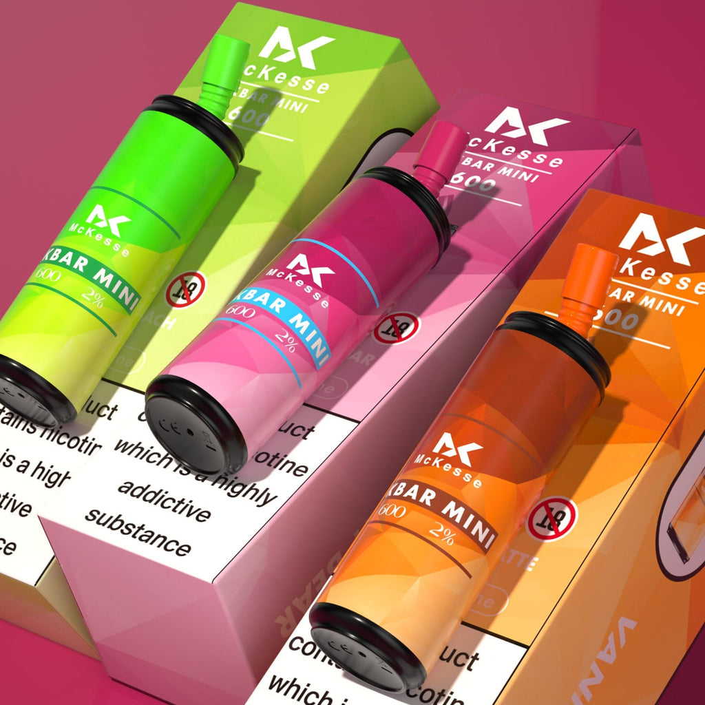 mk disposable vape Mini Bar 600 Pod Box of 10 Vaporx Relx Infinity - Black FLAVOR:ICY MINT