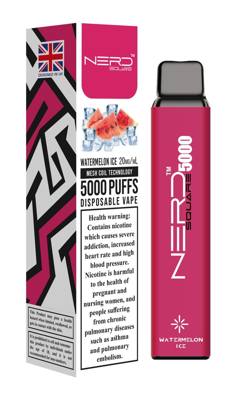 Nerd Square 5000 Disposable Vape Pod Nerd Square 5000 Disposable Vape Pod