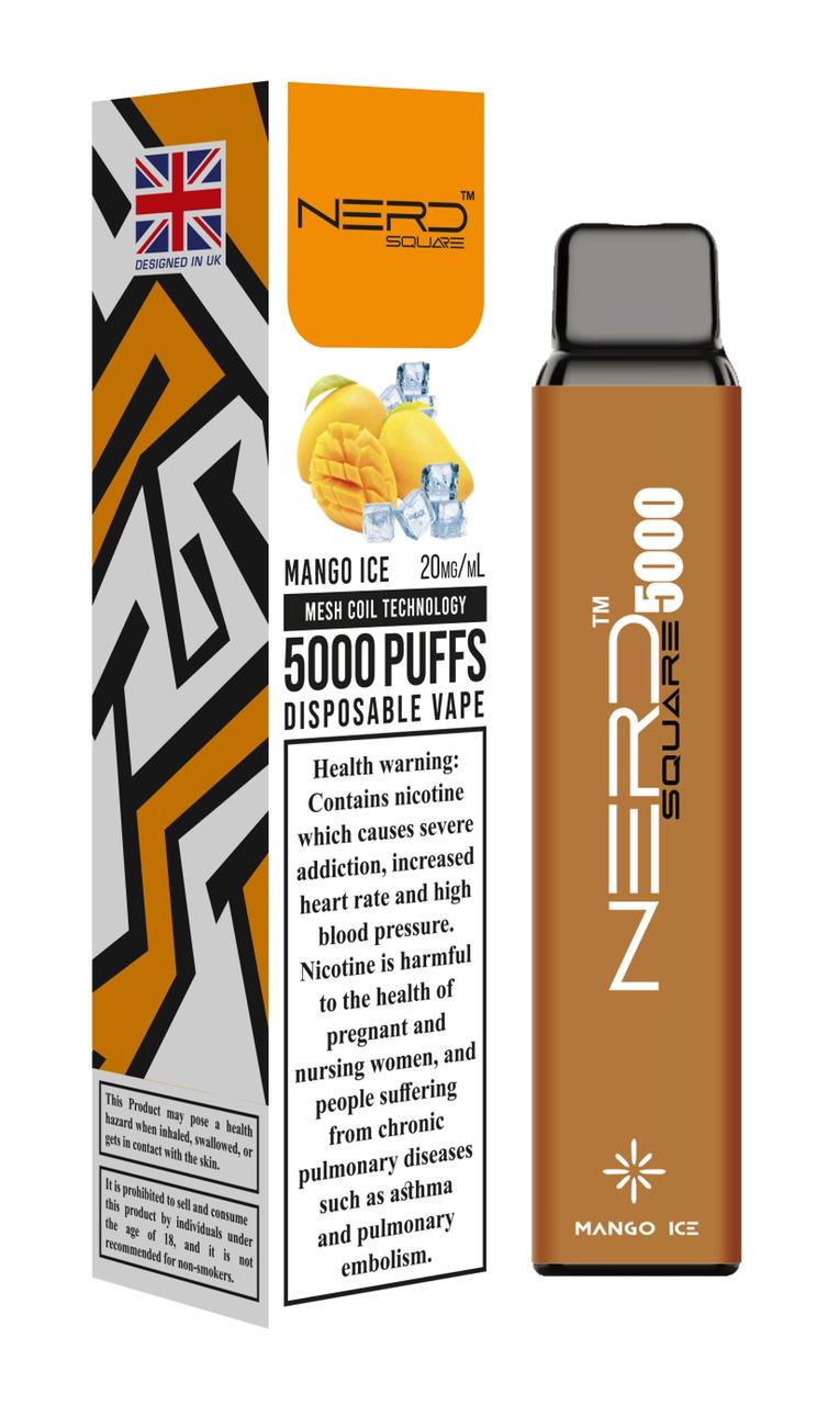 Nerd Square 5000 Disposable Vape Pod