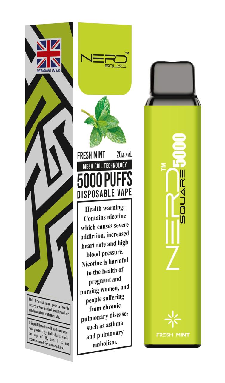 Nerd Square 5000 Disposable Vape Pod Nerd Square 5000 Disposable Vape Pod