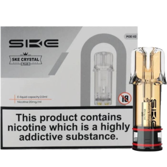 Ske Crytsal Plus Replacement Pods - Box of 10 - #Simbavapes#