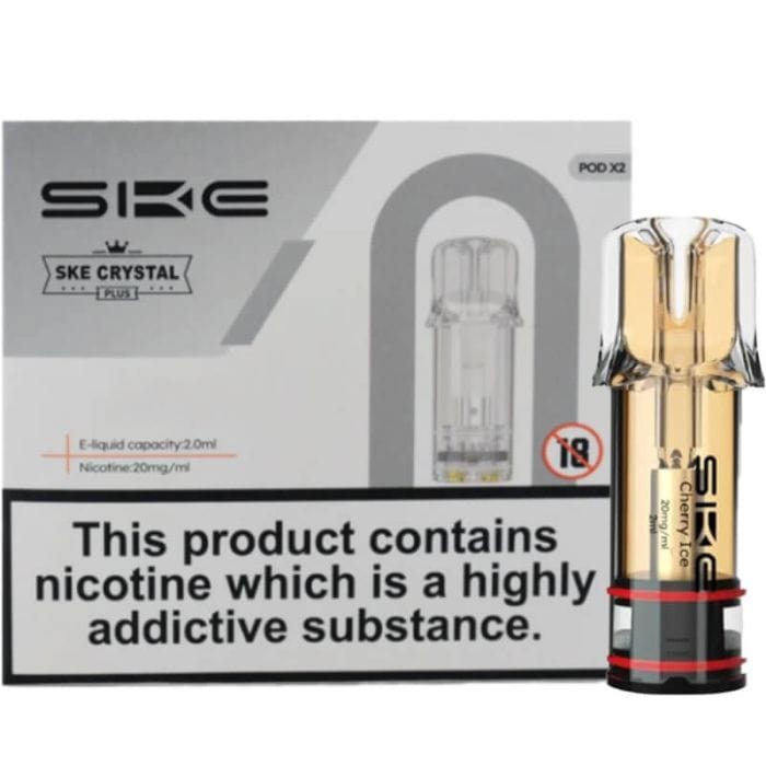 Ske Crytsal Plus Replacement Pods - Box of 10 - #Simbavapes#